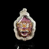 泰国正品 泰国佛牌 古巴博洋五眼四耳项链吊坠挂坠挂件挂饰