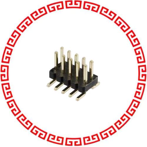 GRPB052VWQS-RC CONN HEADER .050 10PS DL SMD AU