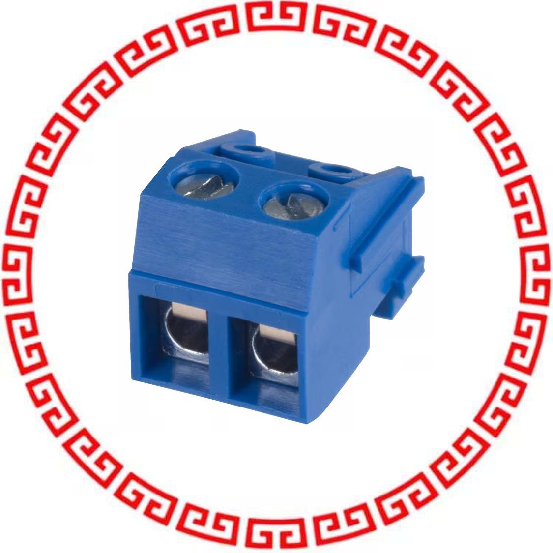 ED130/2DS TERM BLOCK PLUG 2POS 90DEG 5MM