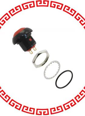 RP8300B2M1CEBLKREDNIL SWITCH PB SPST-NO 200MA 25