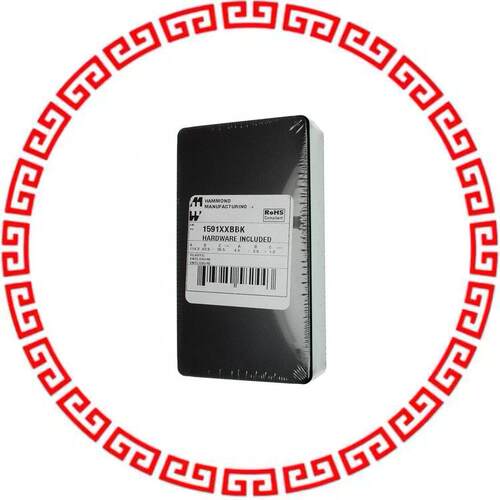 1591XXBBK BOX ABS BLACK 4.48