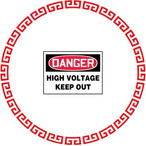 PLVS0305D7154 LABEL ELECTL WRN 5