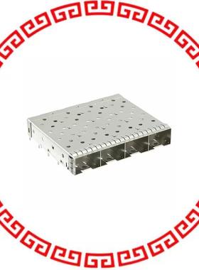 10122388-201LF SFP+ 1X4 CAGE W/O SLDR