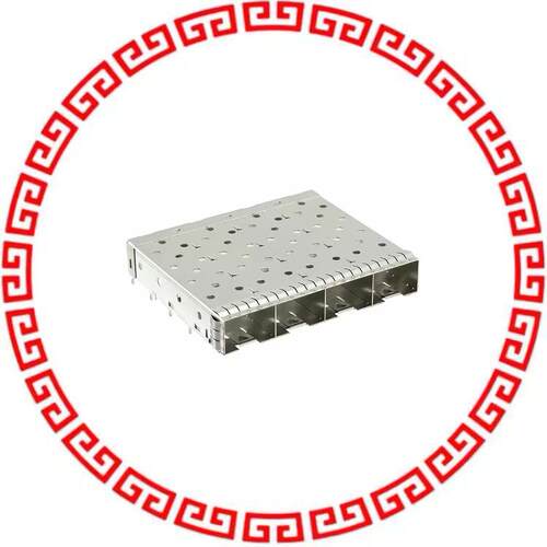 10122388-201LF SFP+ 1X4 CAGE W/O SLDR