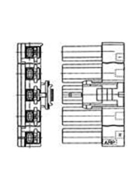 4-178842-1《AC Power Plugs & Receptacles AMP U/P SGL ROW 》