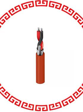 88641 002100 CABLE 2 COND 24AWG SHLD 100'