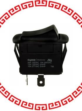 1571095-1 SWITCH ROCKER SPST 20A 125V