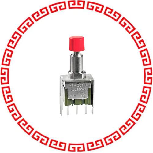 MB2011SS2W13-BC SWITCH PUSHBUTTON SPDT 6A 125V