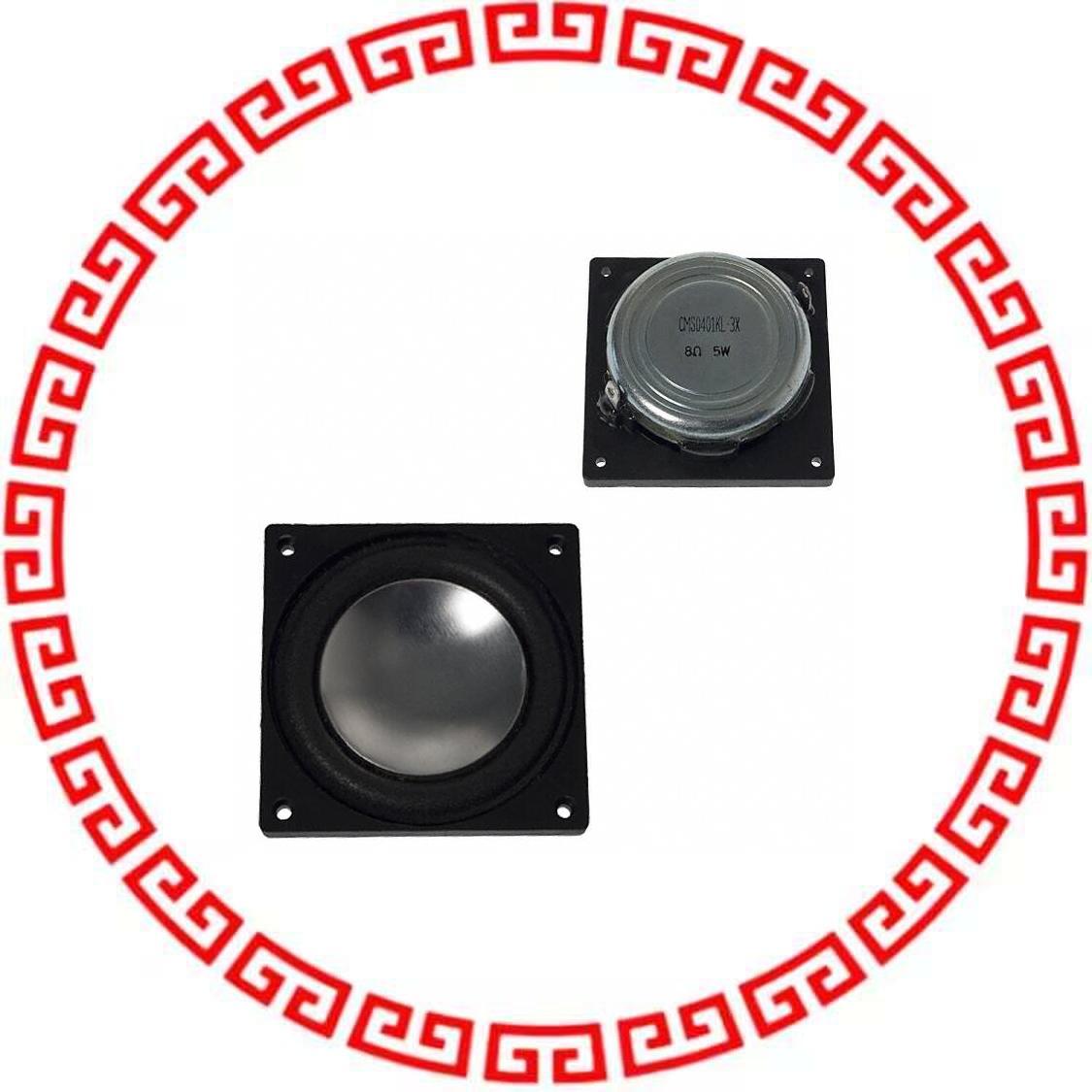 CMS0401KL-3X SPEAKER 8OHM 5W TOP PORT 86DB