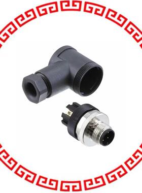 T4113001041-000 CONN RCPT MALE 4POS GOLD SCREW