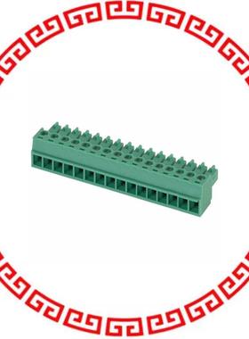 1803714 TERM BLOCK PLUG 16POS STR 3.81MM