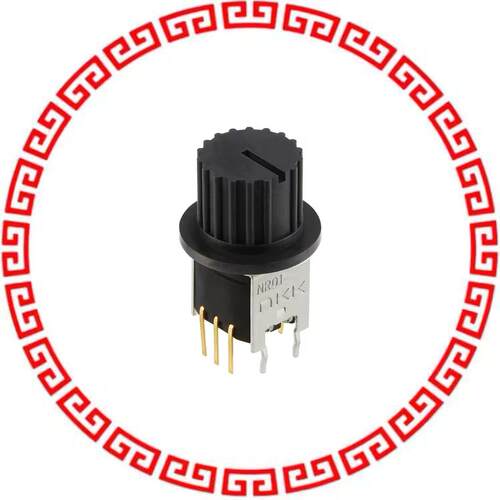 NR01105ANG13-2A SWITCH ROTARY SP5T 0.4VA 28V