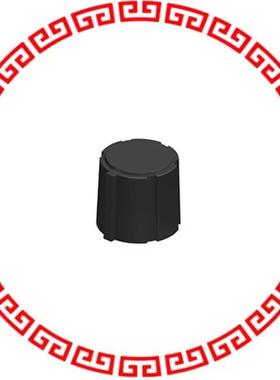 8573 KNOB SERRATED 0.253 POLYPRO