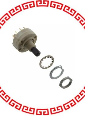 KC15A9.501NPF SWITCH ROTARY 5POS 350MA 125V
