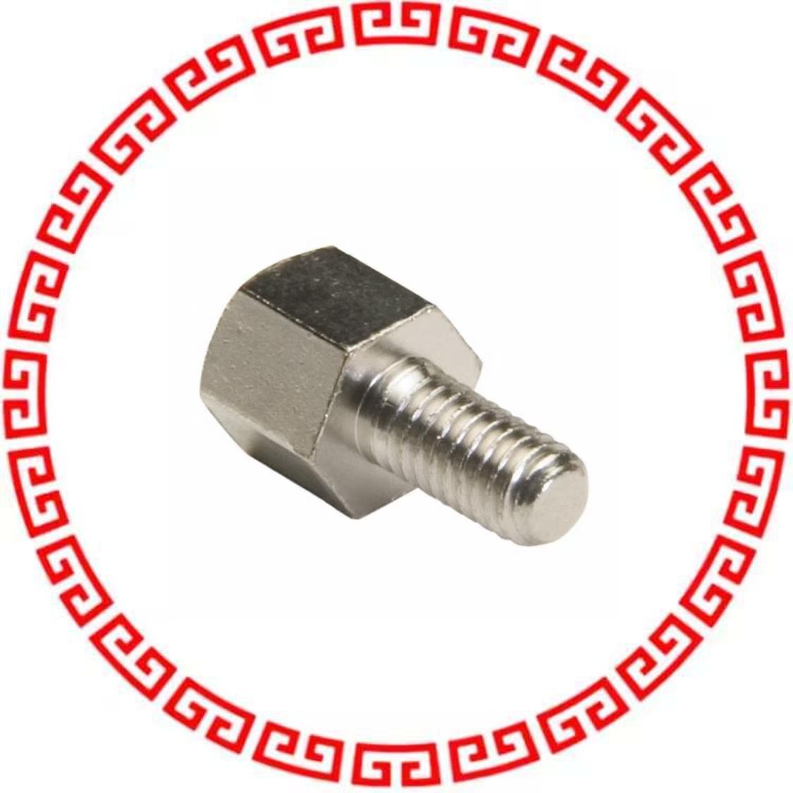 R30-3000402 HEX STANDOFF M3X0.5 BRASS 4MM