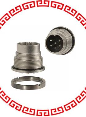 C091 31C006 100 2 CONN RCPT MALE DIN 6POS SOLDER