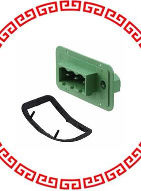 1899142 TERM BLK HEADER 3POS GREEN