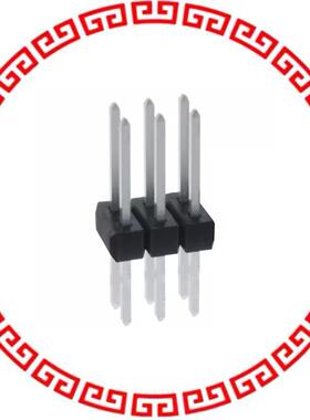 PEC03DFBN CONN HEADER .100 DUAL STR 6POS