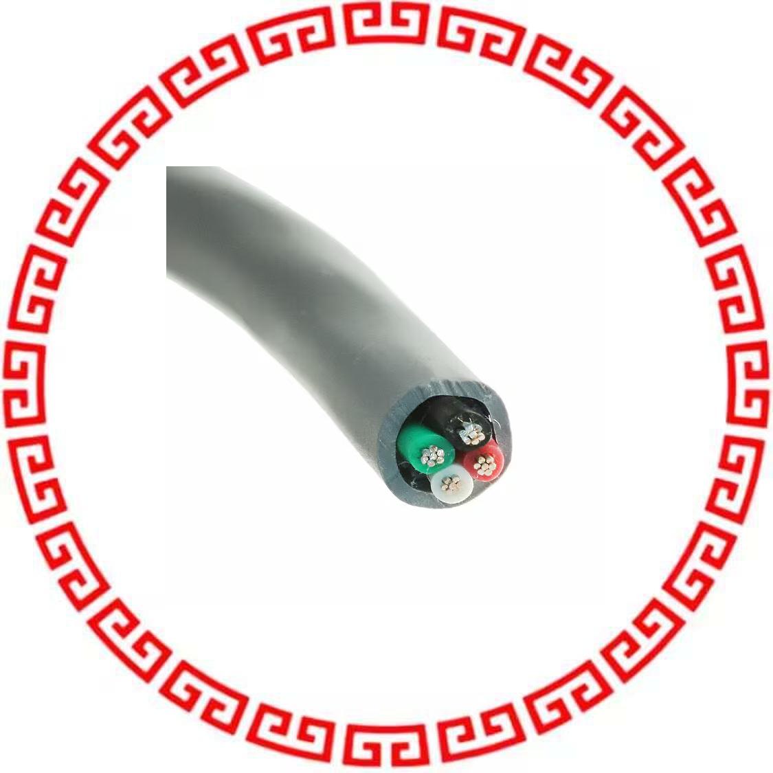 M33404 SL005 CABLE 4COND 20AWG SLATE 100'