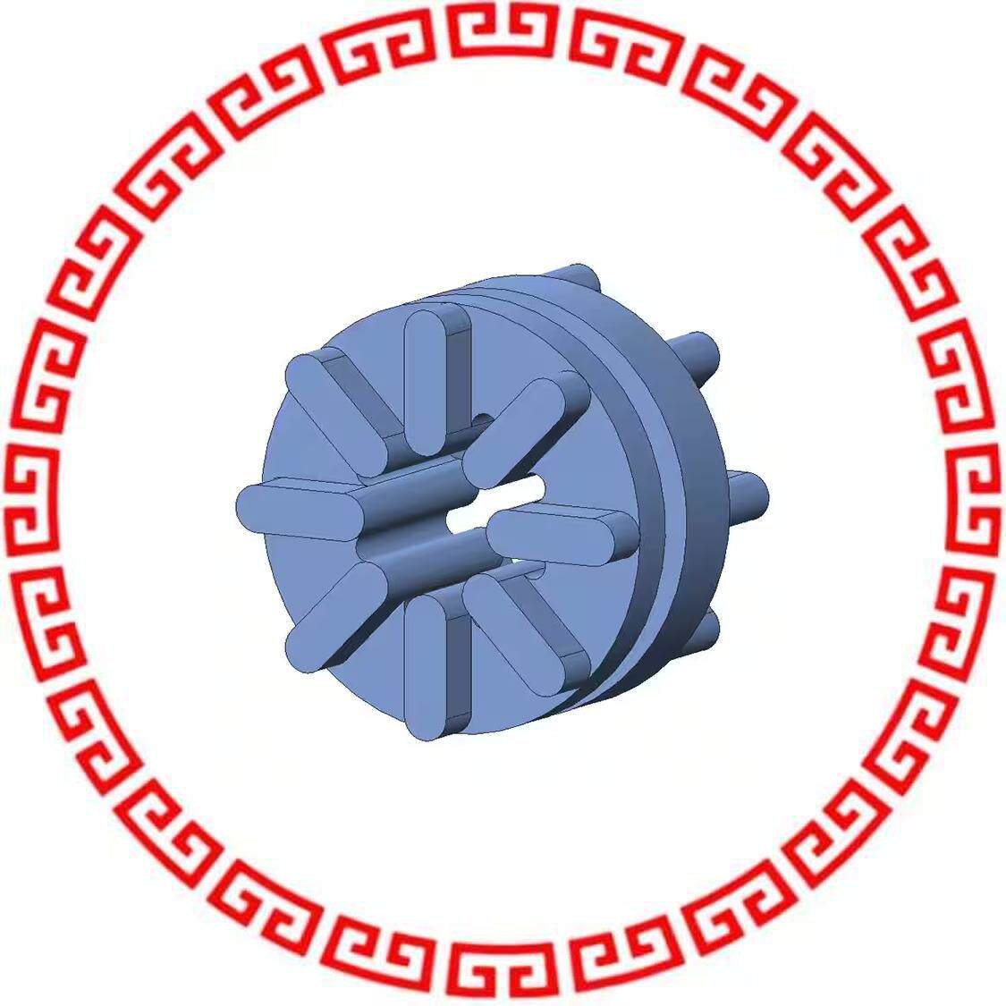 G-430-1 SCREW GROMMET THRMPL BLUE