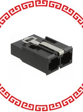 1982299-4 CONN HSG PLUG 2POS 7.80MM BLACK