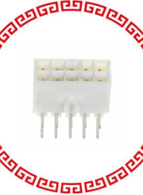 1-770971-1 CONN HDR 10POS R/A DUAL .163 AU