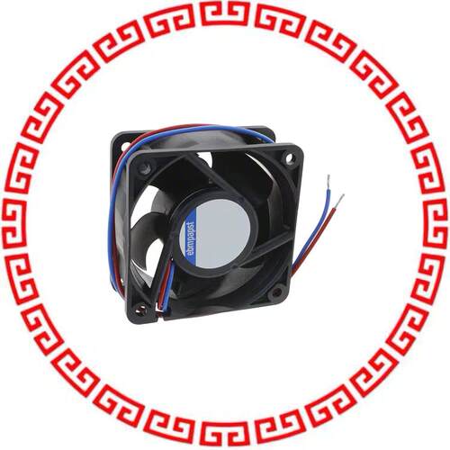 622HH FAN AXIAL 60X25.4MM 12VDC WIRE