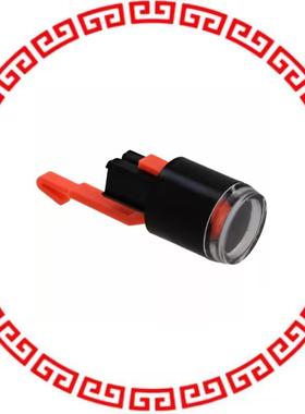 F08010112 CAP PUSHBUTTON ROUND ORANGE