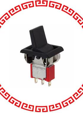 300SP1R7BLKM1QEBLK SWITCH ROCKER SPDT 5A 120V