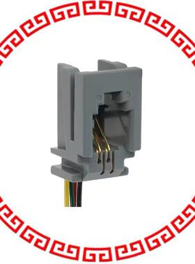 TM1R-616P44-35S-150M CONN MOD JACK 4P4C UNSHIELD