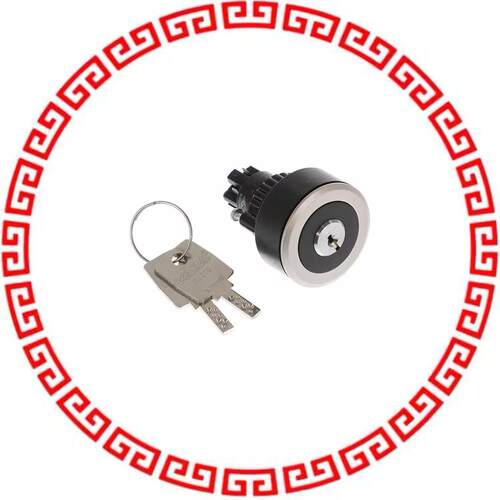 K14-141.22100 KEYLOCK SWITCH-SET FLAT MOM 1NC+