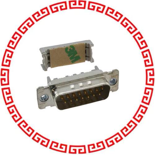 8215-6003 CONN DSUB PLUG 15POS PNL MNT IDC