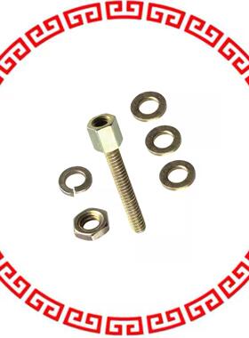 D2041874 SCREW LOCK FEMALE PANEL MNT 4-40
