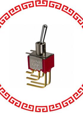 7201SD9AV2BE SWITCH TOGGLE DPDT 0.4VA 20V