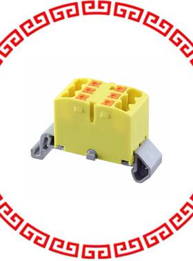 3273138 DISTRIBUTION BLOCK YELLOW