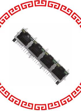 RJHSE-5381-04 CONN MOD JACK 8P8C R/A SHIELDED