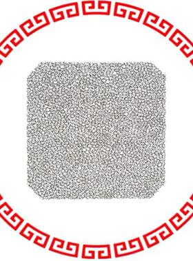 09325-M/30 FILTER FAN ELEM 80MM 30PPI PKG/5