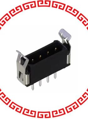 M80-8770422 CONN HDR 2MM VERT W/LATCH 4POS