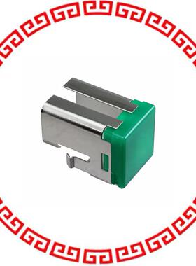 03-921.5 LENS GREEN FLAT 17.5X18.3 PLASTI