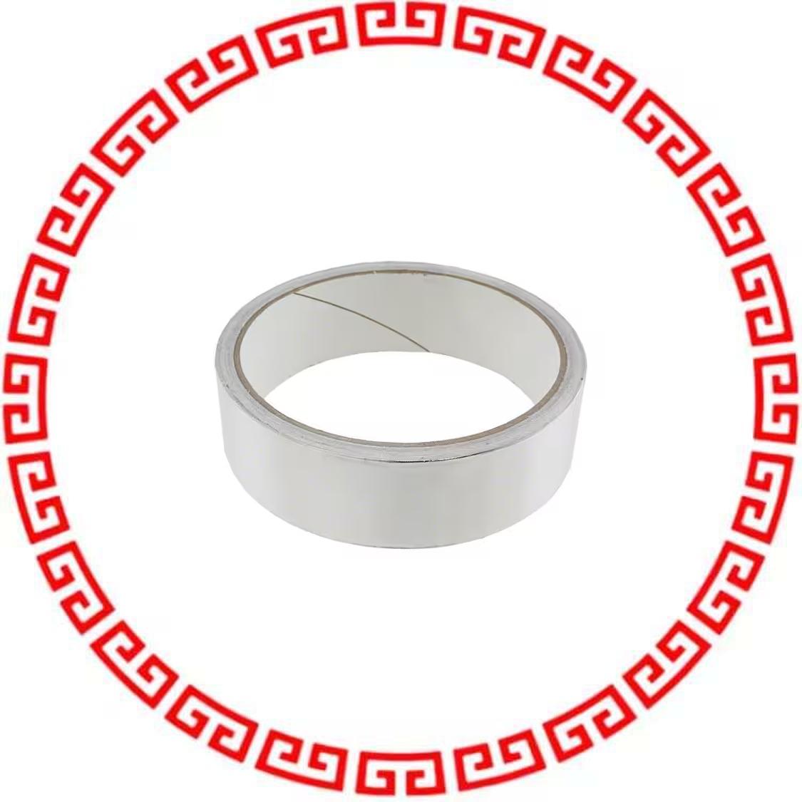 1-6-1120 TAPE ALUMINUM FOIL 25.4MMX5.5M