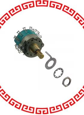 C4D0406N-A SWITCH ROTARY 2-6POS 300MA 125V