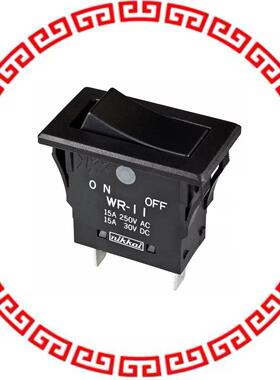 WR11AF SWITCH ROCKER SPST 15A 125V