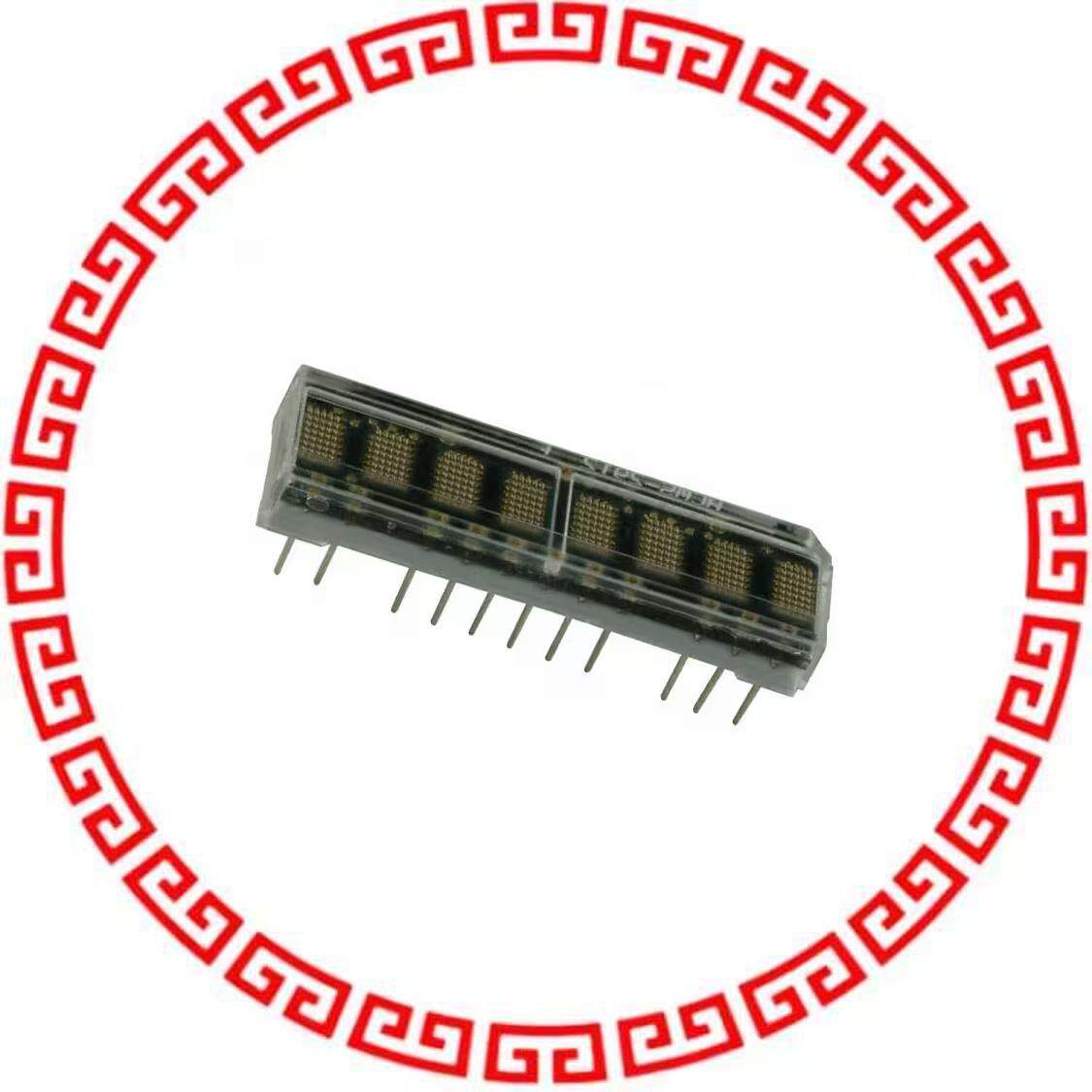 HCMS-2913 LED DISPLAY 5X7 8CHAR 3.8MM GRN