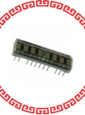 HCMS-2913 LED DISPLAY 5X7 8CHAR 3.8MM GRN