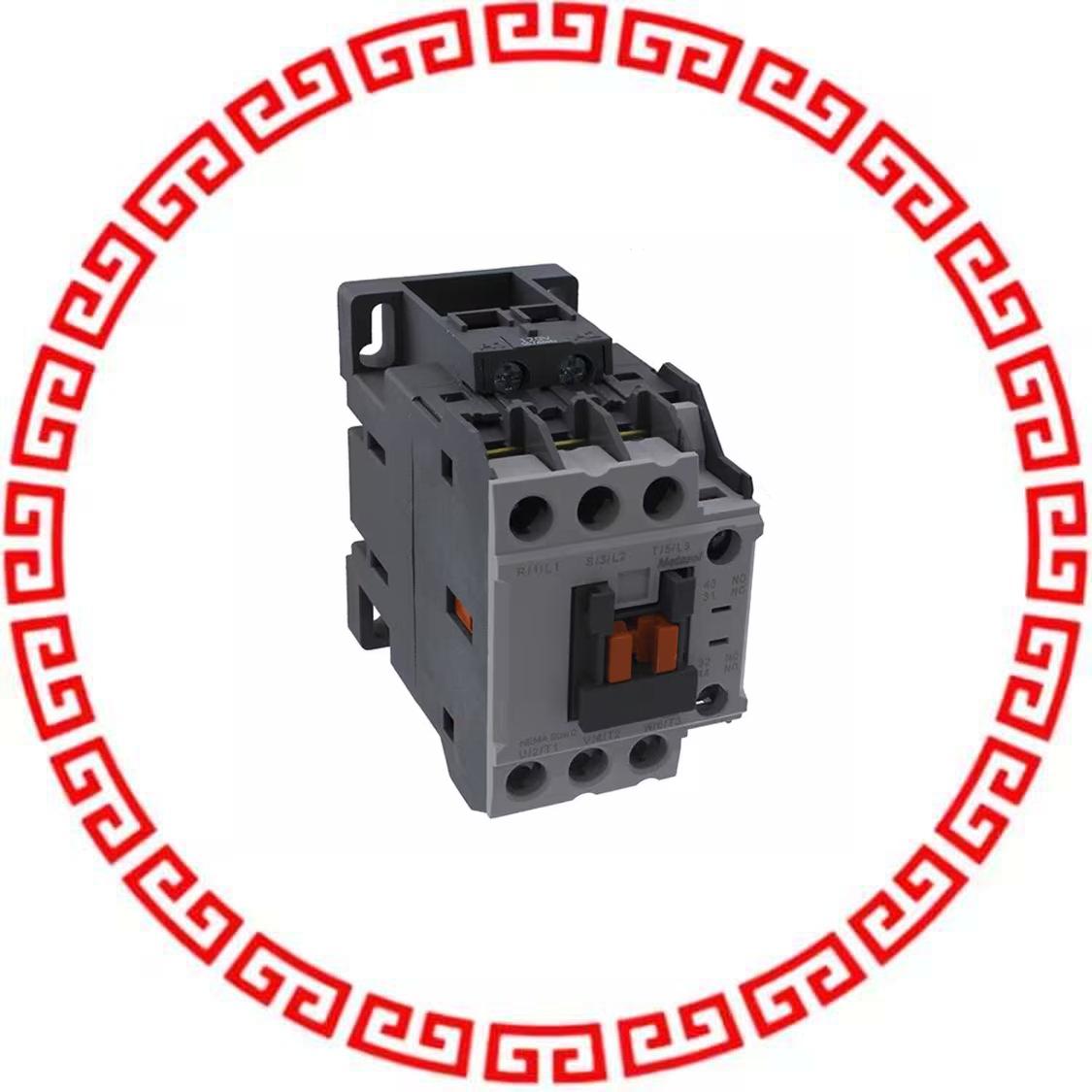 MC-22B-AC120V CONTACTOR 3P22A 1 NO/1 NC 120VAC