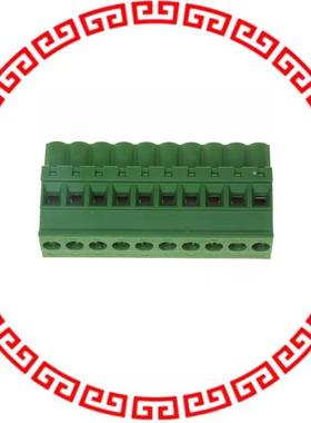 1-284040-0 TERM BLOCK PLUG 10POS 270DEG 5MM