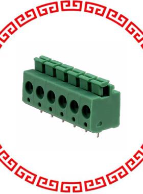 1792902 CONN TERM BLOCK 5MM 6POS GRN