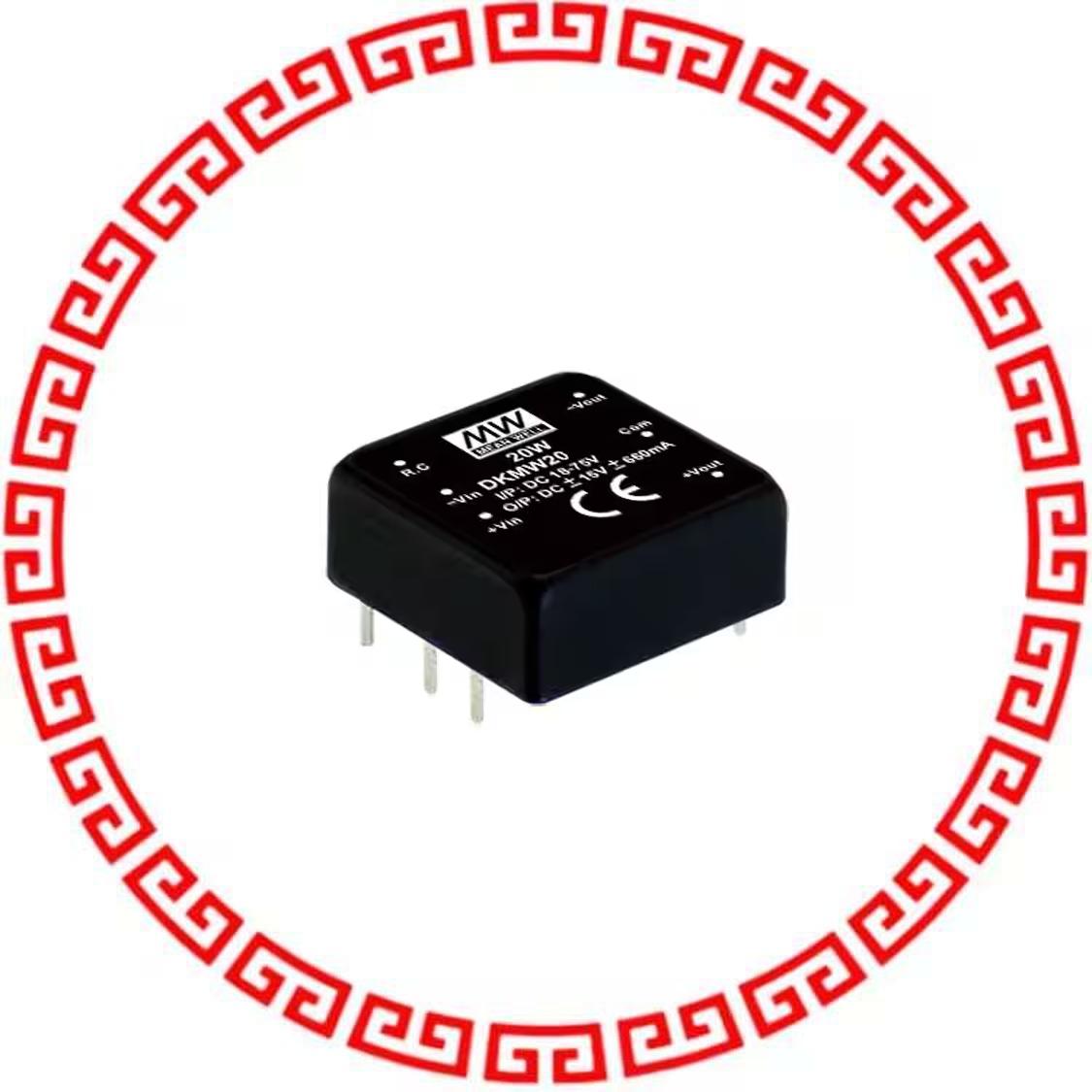 DKMW20F-12 DC DC CONVERTER +/-12V 20W