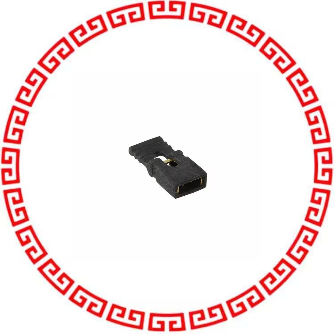 AMC02SXNN-S328 HI-TEMP CONN SHUNT BROWN .100