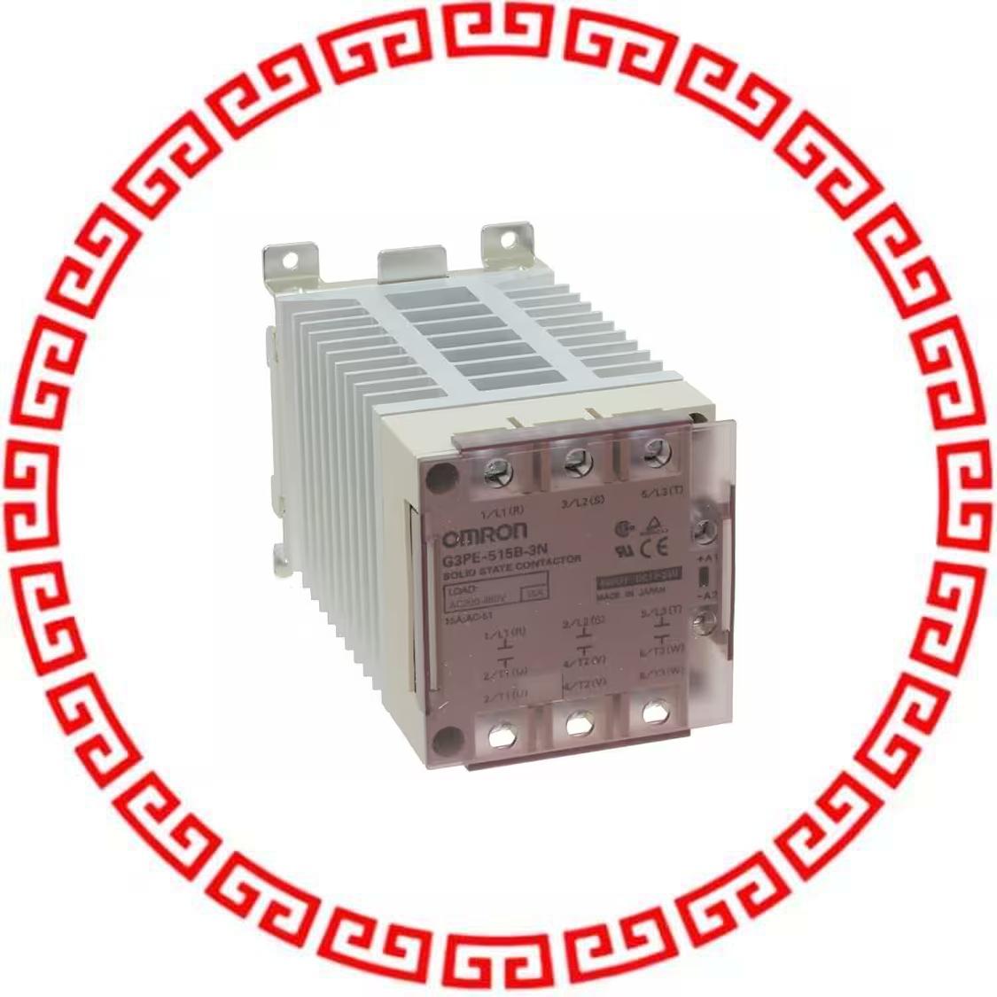 G3PE-225B-3N DC12-24 RELAY SSR 25A 3PH DIN MNT 3